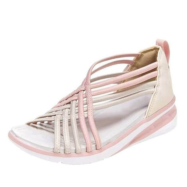 Sandals for Women | Platform with Strapped Open-Toe