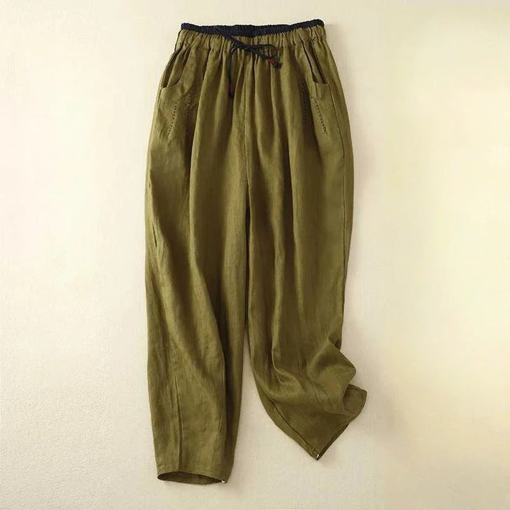 Pants for Women | Elastic Waist Drawstring Casual