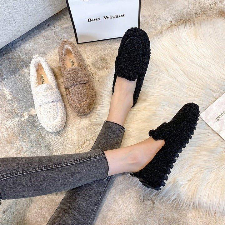 Loafers for Women | Flat Textured Slip-On