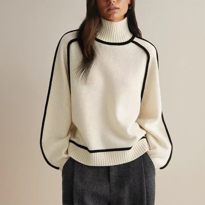 Sweater for Women | Loose Oversized Turtleneck