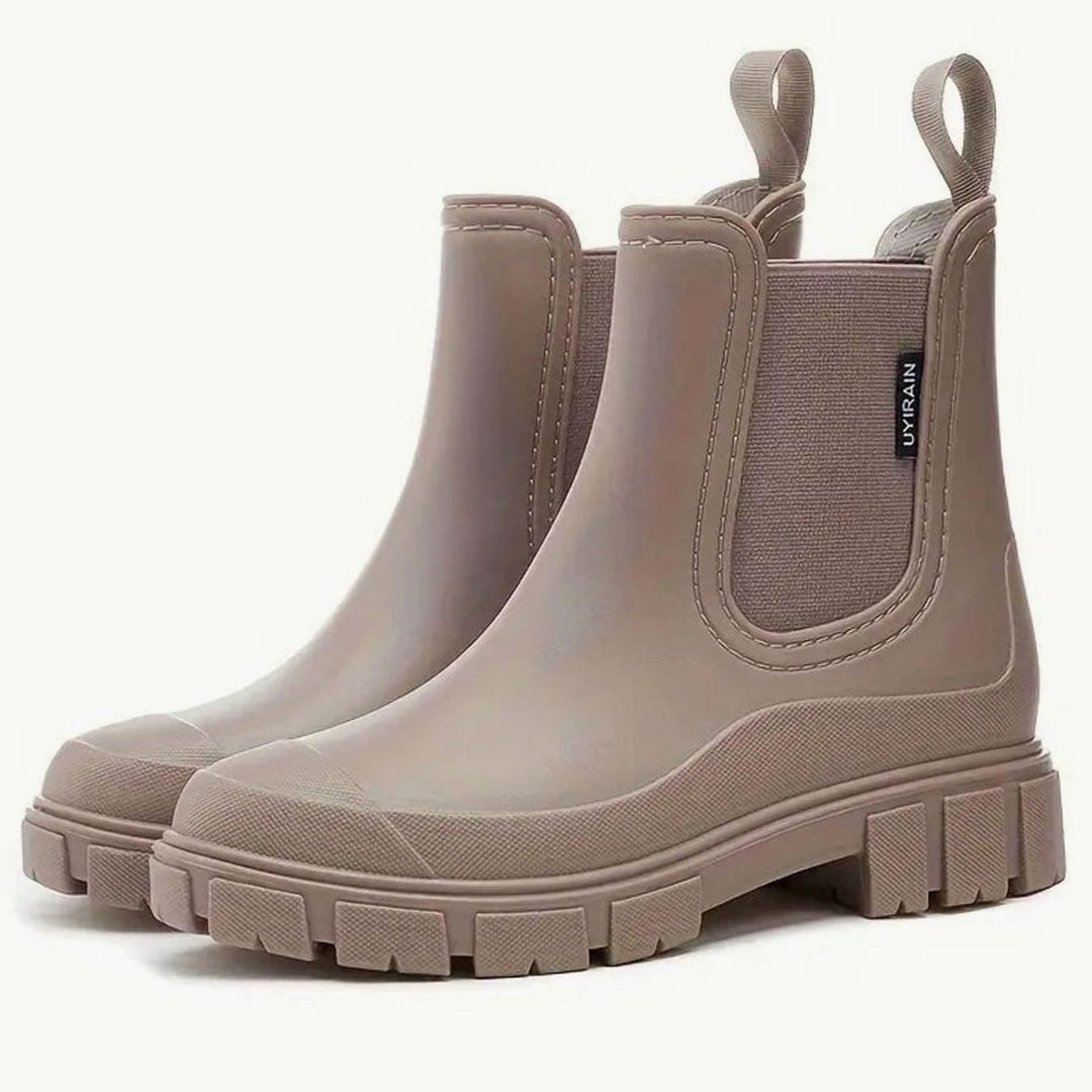 Arlene | Women's Waterproof Slip-On Chelsea Boots with Block Heel