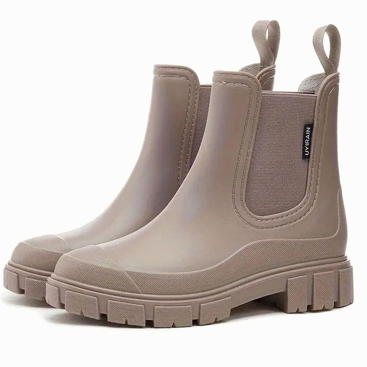 Arlene | Women's Waterproof Slip-On Chelsea Boots with Block Heel