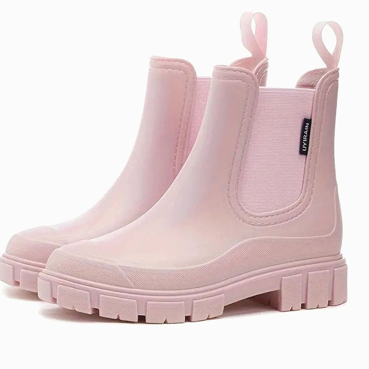 Arlene | Women's Waterproof Slip-On Chelsea Boots with Block Heel