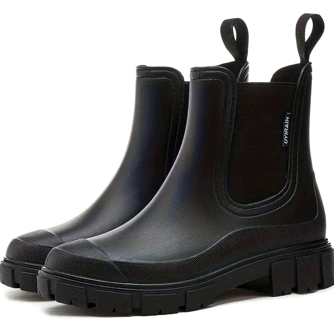 Arlene | Women's Waterproof Slip-On Chelsea Boots with Block Heel