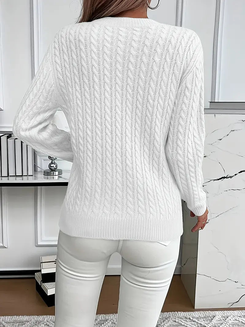 Sweater For Women | Cable Knitted