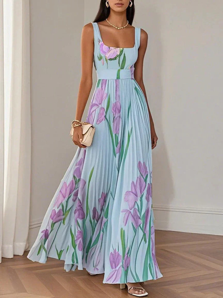 Women's Boho Maxi Dress | Floral A Line