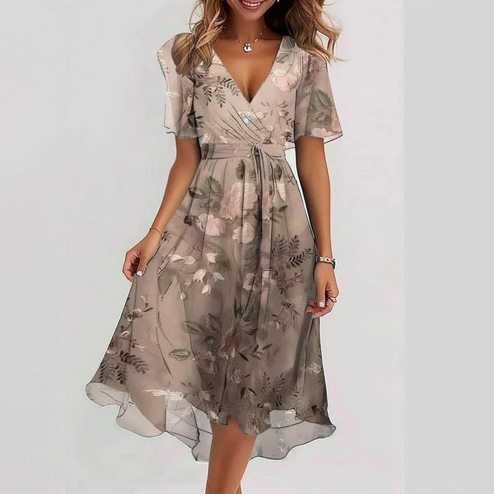 Dress For Women | Floral Midi