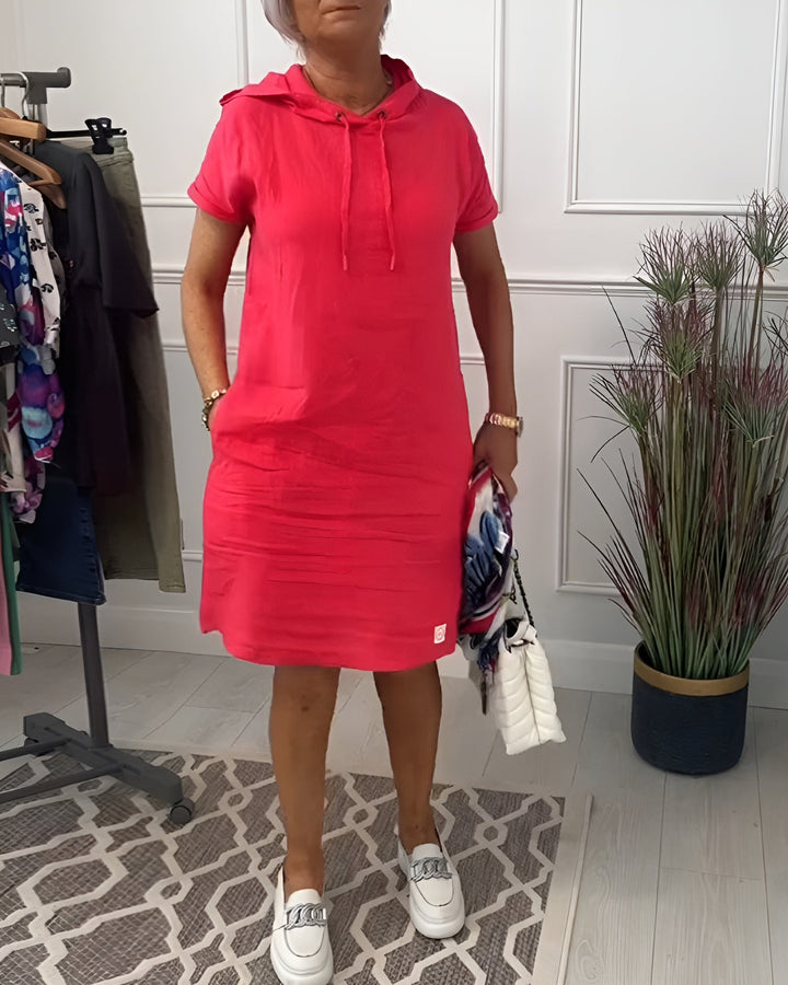 Casual Dress For Women | Midi Hooded Fit Design