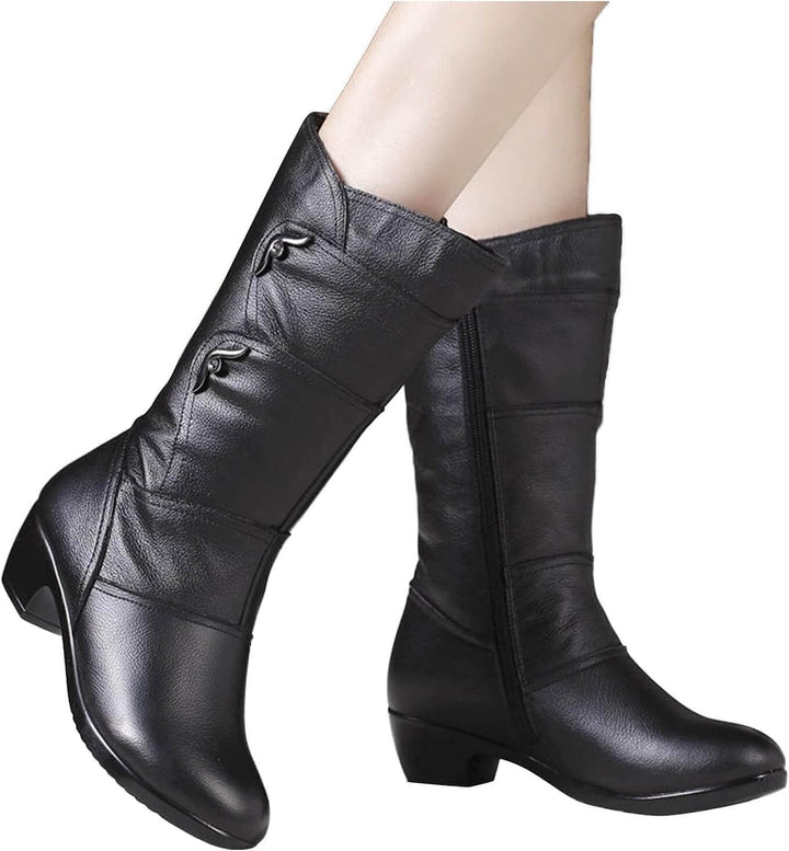 Women’s Boots | Knee-High Side Zip