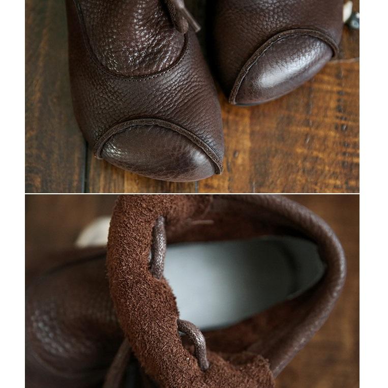 Boots for Women | Flat Lace-Up Ankle-Height