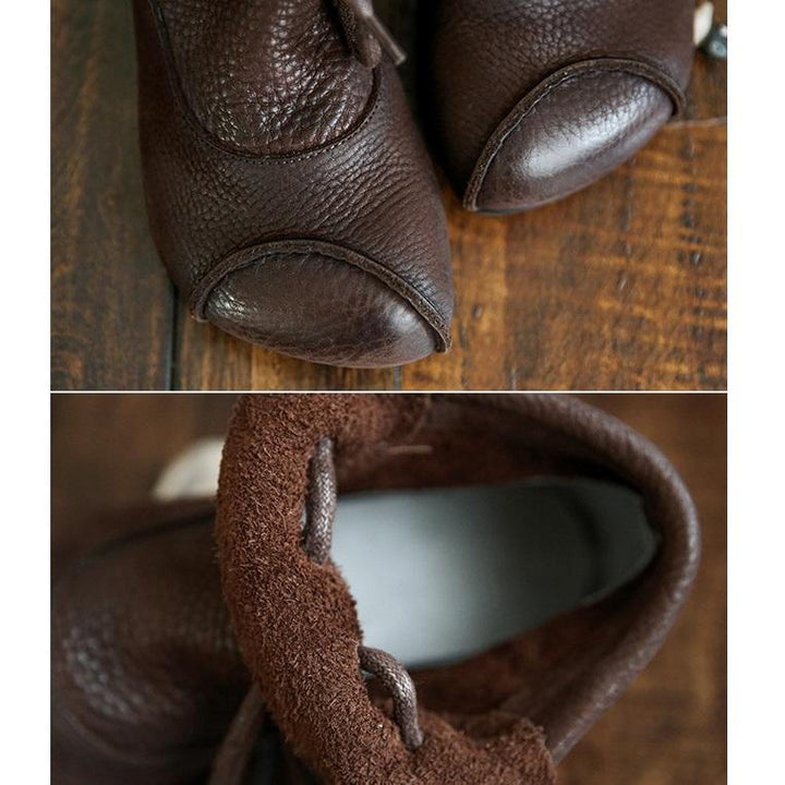 Boots for Women | Flat Lace-Up Ankle-Height