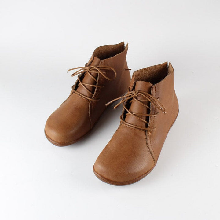 Boots For Women | Lace Up Ankle Flat Style