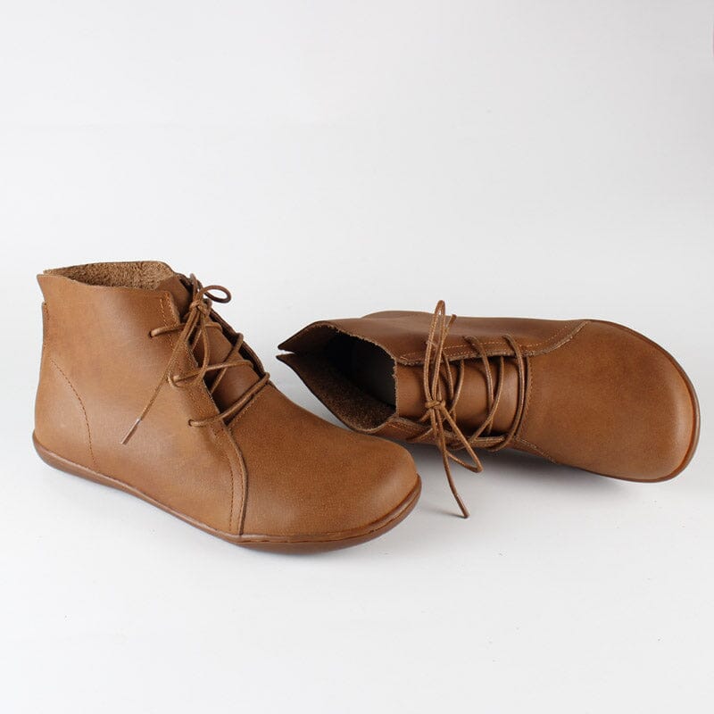 Boots For Women | Lace Up Ankle Flat Style