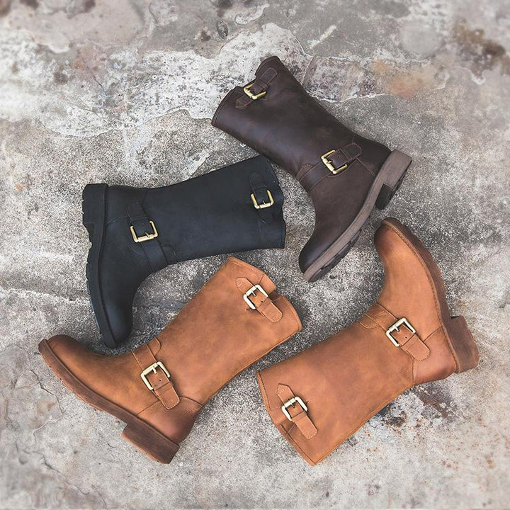 Women’s Boots | Mid-Calf with Buckle