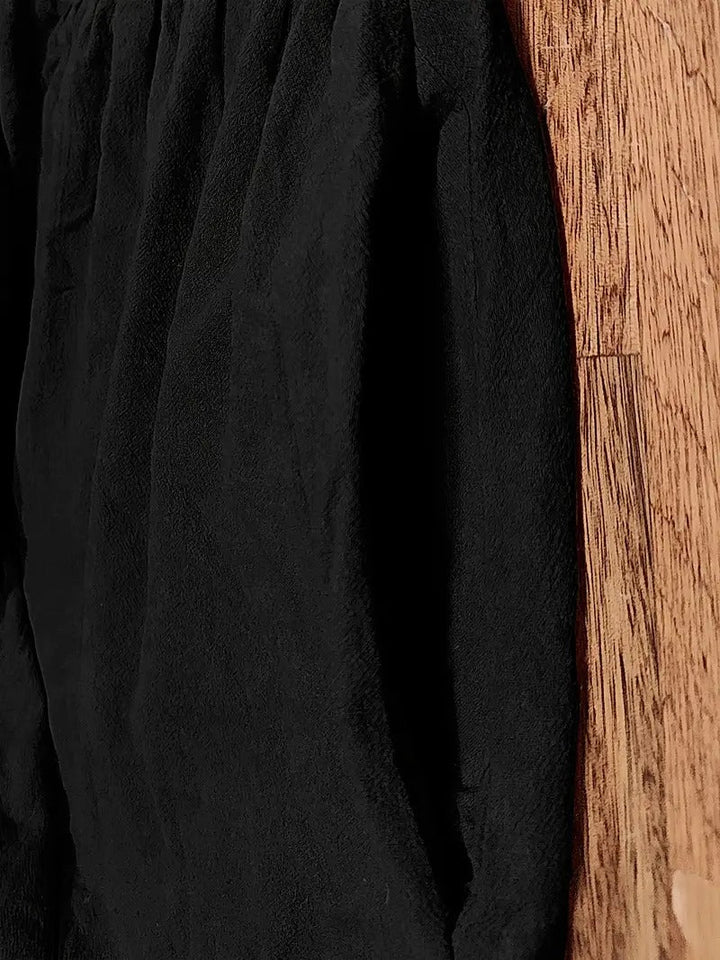 Dress For Women | Short Sleeve Round Neck Midi