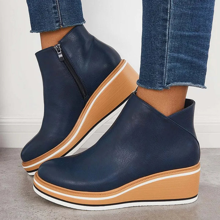 Boots For Women | Ankle Height Side Zipper Style
