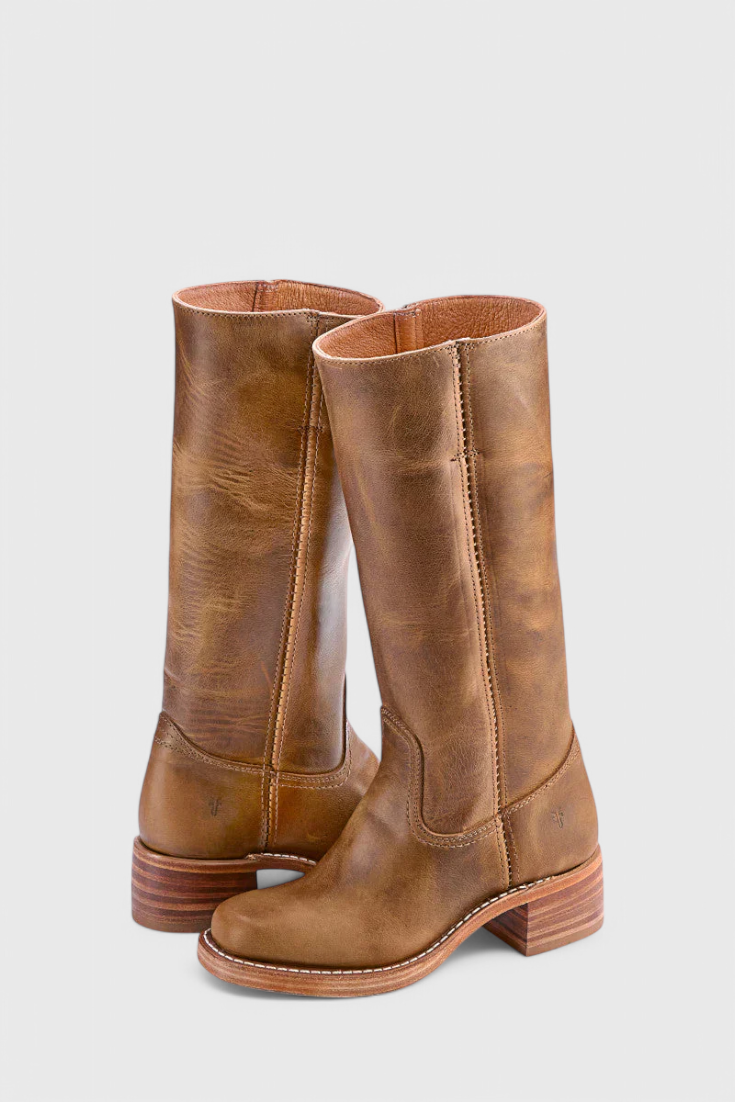 Women’s Boots | All-Season Stacked Block Heel