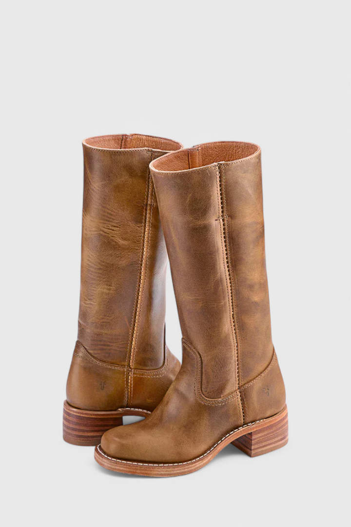 Women’s Boots | All-Season Stacked Block Heel