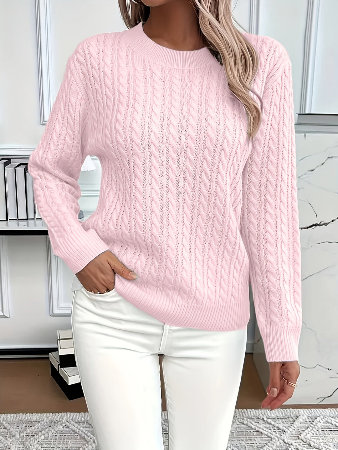 Sweater For Women | Cable Knitted