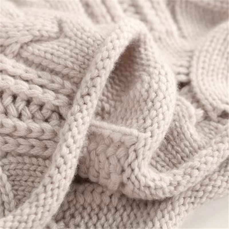 Women's Sweater | Turtleneck with Knit Detail