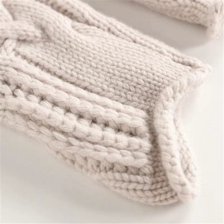 Women's Sweater | Turtleneck with Knit Detail