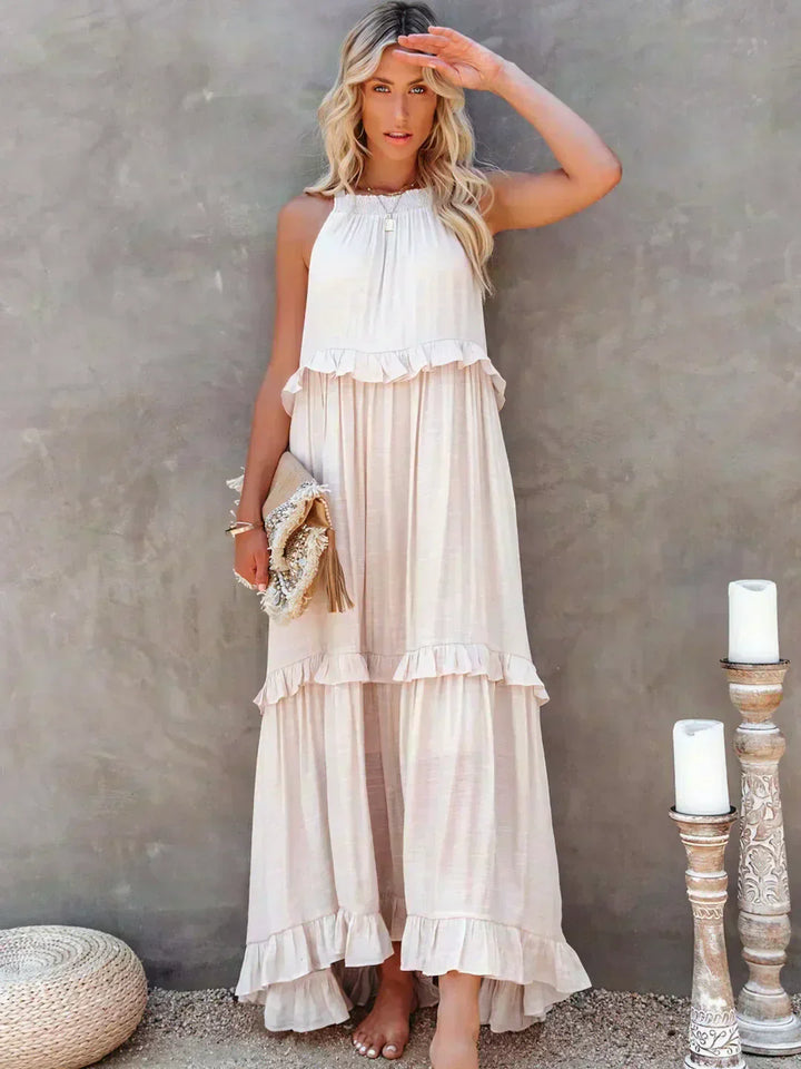 Maxi Dress for Women | Ruffle Detailing
