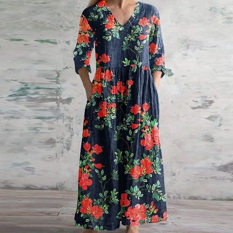Dress For Women | Retro Maxi