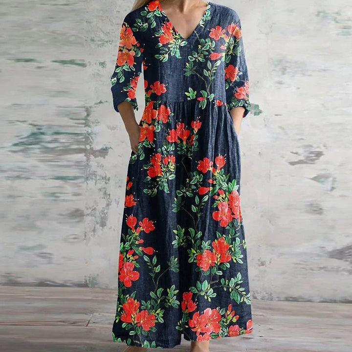 Dress For Women | Retro Maxi