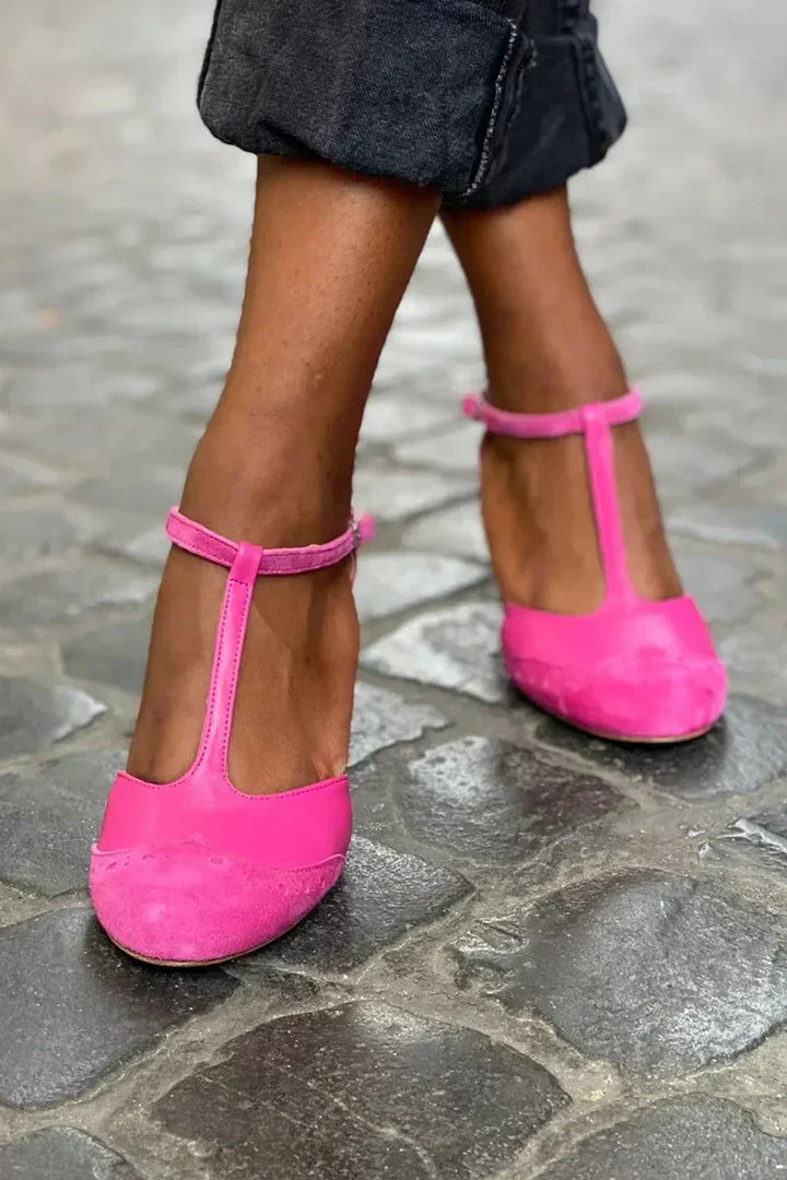 Mary Jane Heels For Women | Block Strap Style