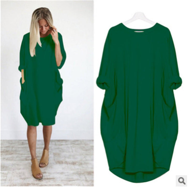 Women’s Dress | Midi with Pocket