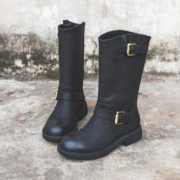 Women’s Boots | Mid-Calf with Buckle