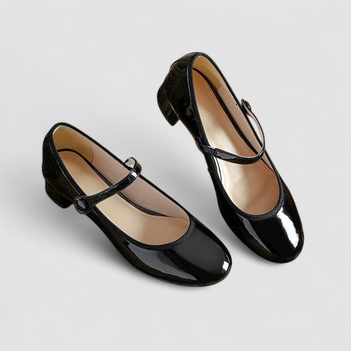 Women’s Mary Jane Shoes | Buckle Strap Block Heel