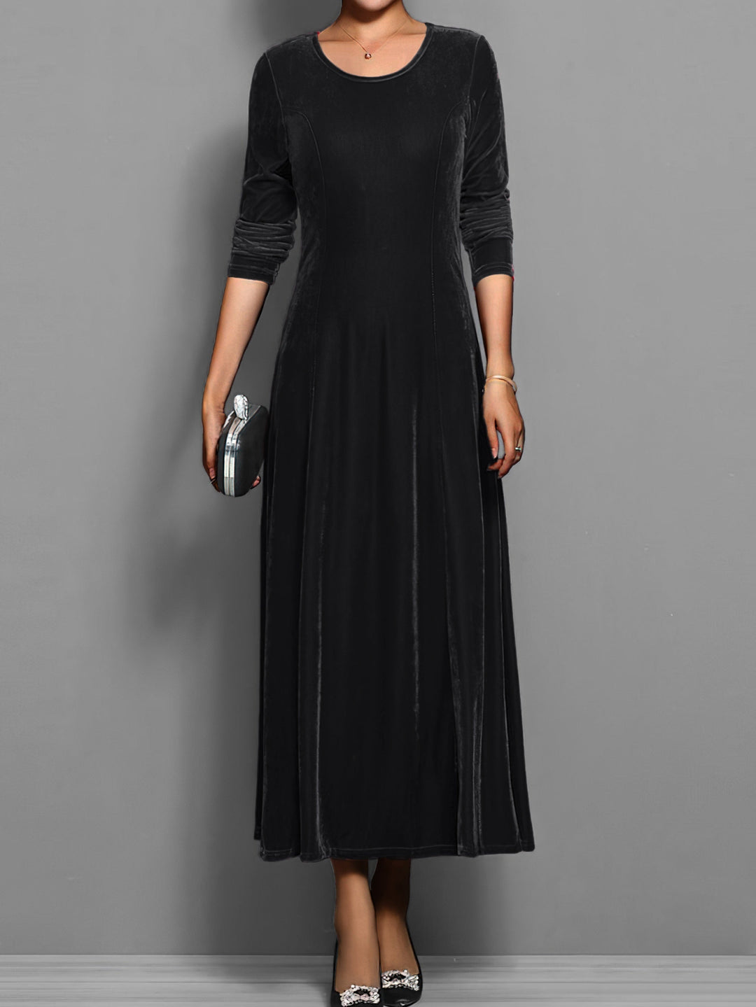 Women’s Dress | Maxi with Long Sleeves