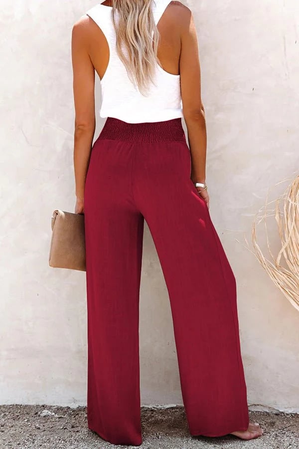 Women’s Pants | High Waist Wide Leg Fit