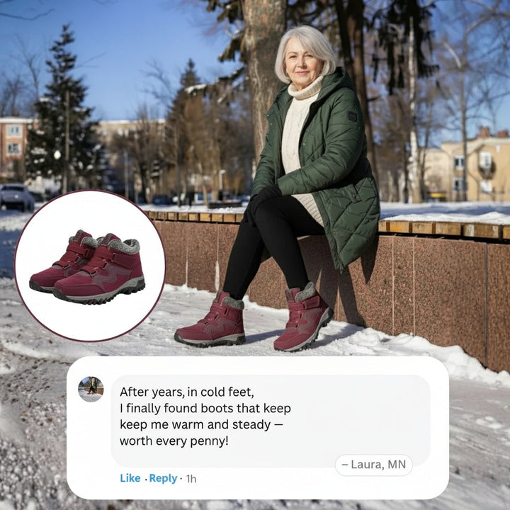 Boots For Women | Hook Strap Ankle Lug Sole Design