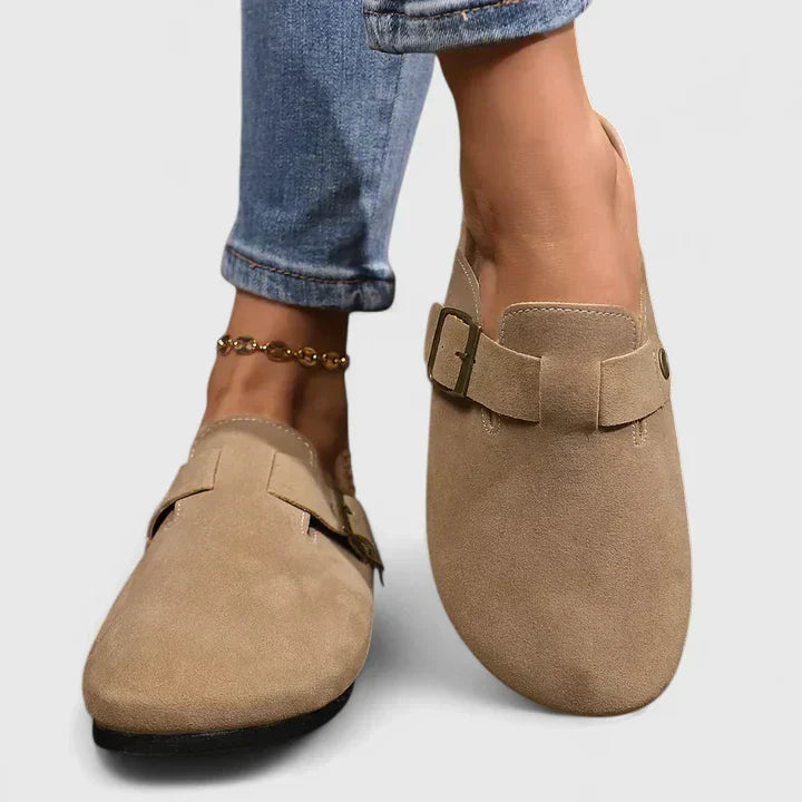 Women’s Clogs | Backless Buckle Strap