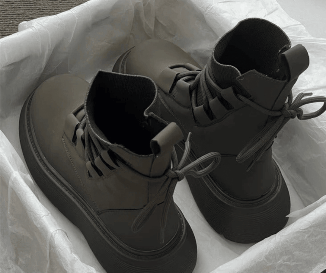 Boots For Women | Lace Up Platform Ankle Style