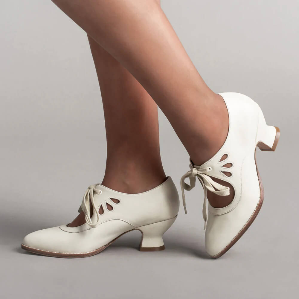 Women’s Heels | Lace-Up Cut Out