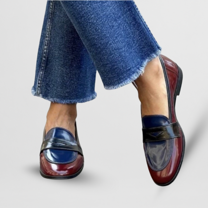 Loafers For Women | Two Tone Slip On