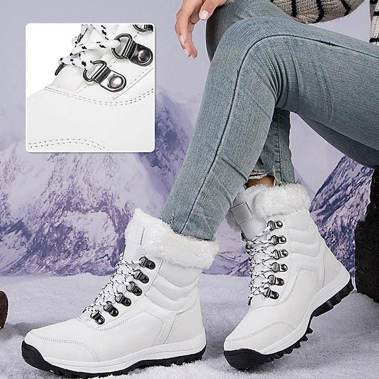Women’s Boots | Lace-Up Winter with Collar