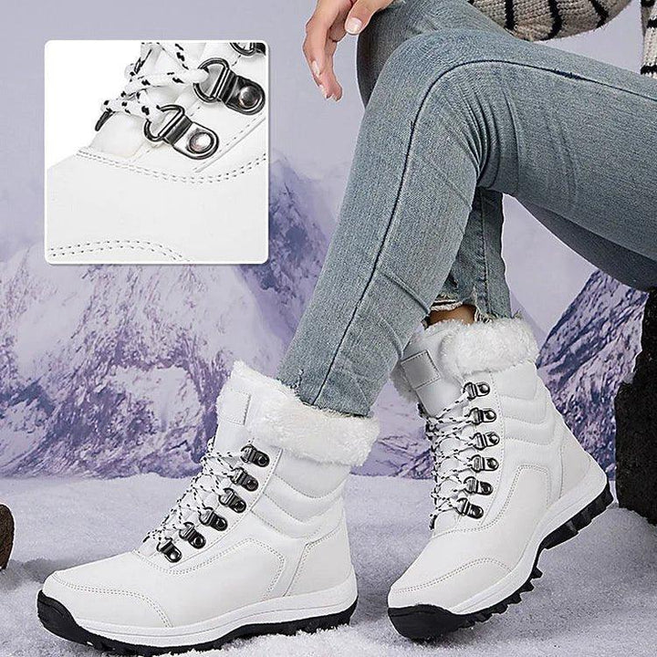 Women’s Boots | Lace-Up Winter with Collar