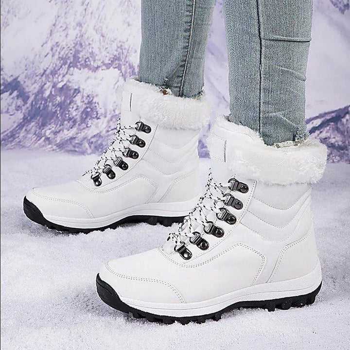 Women’s Boots | Lace-Up Winter with Collar