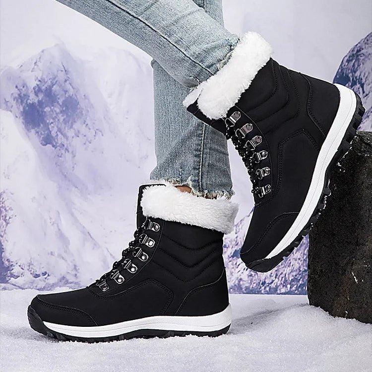 Women’s Boots | Lace-Up Winter with Collar