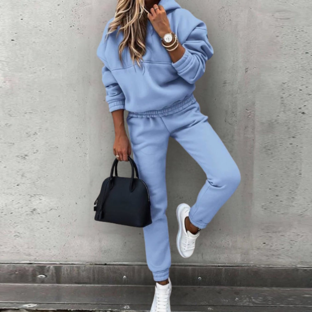 Gilda | Women's Relaxed Fit Hoodie Jogger Matching Tracksuit Set