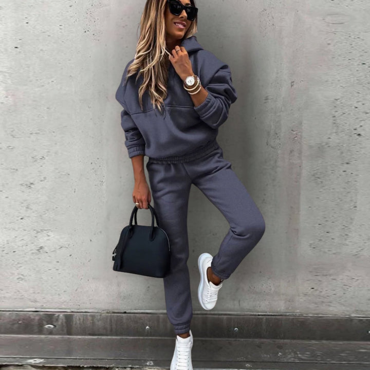 Gilda | Women's Relaxed Fit Hoodie Jogger Matching Tracksuit Set