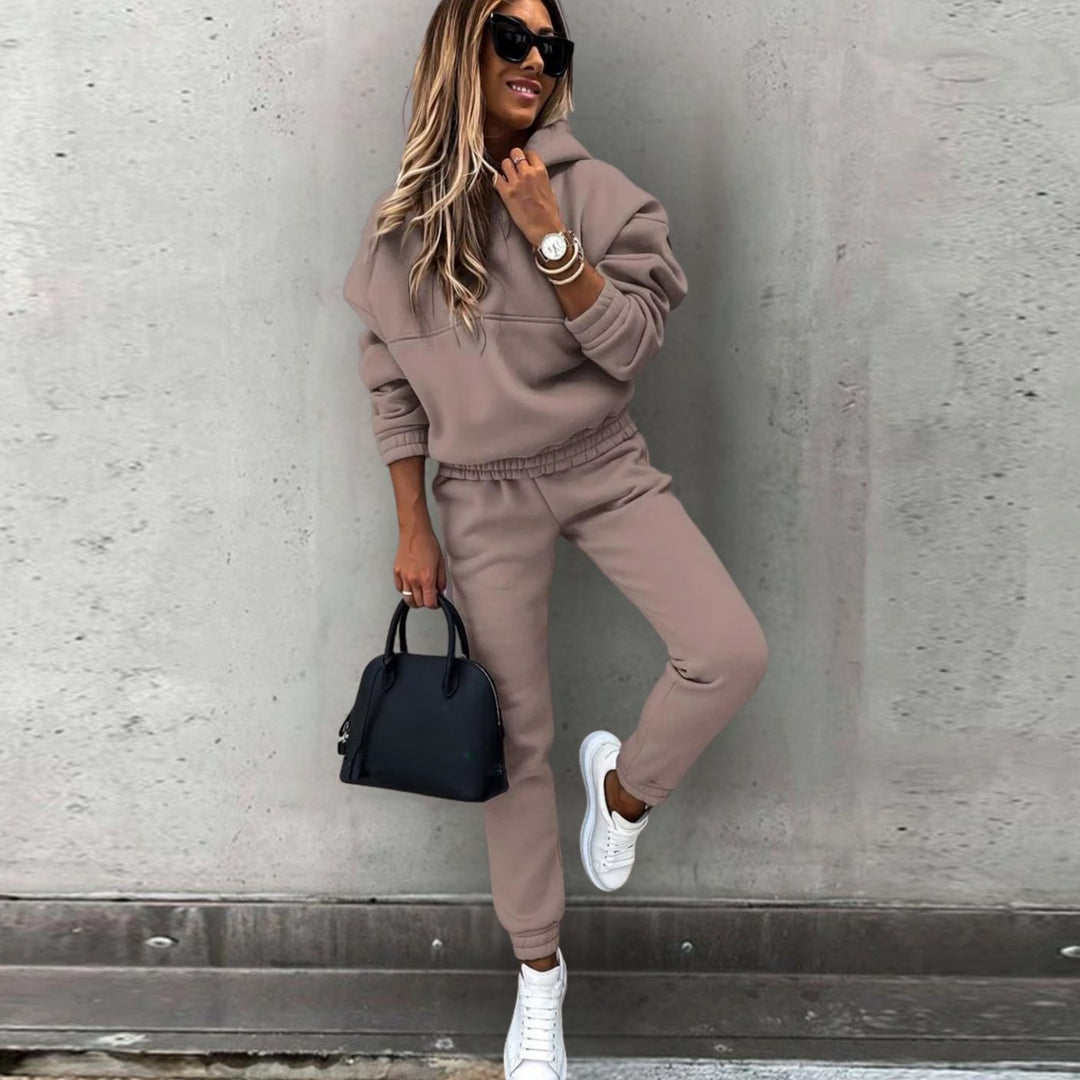 Gilda | Women's Relaxed Fit Hoodie Jogger Matching Tracksuit Set