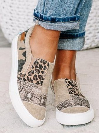 Sneakers for Women | Patterned Slip-On