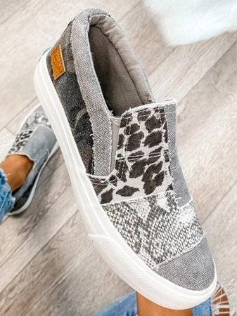 Sneakers for Women | Patterned Slip-On