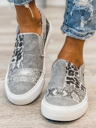 Sneakers for Women | Patterned Slip-On