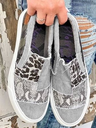 Sneakers for Women | Patterned Slip-On